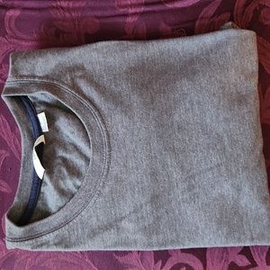 Men's grey polo short sleeve. XL